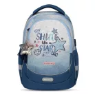 BELMIL Iskolatáska, cipzáras, BELMIL "Leisure Plus Shine like a Star Jeans", csillag