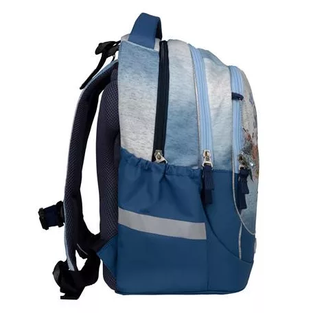 BELMIL Iskolatáska, cipzáras, BELMIL "Leisure Plus Shine like a Star Jeans", csillag