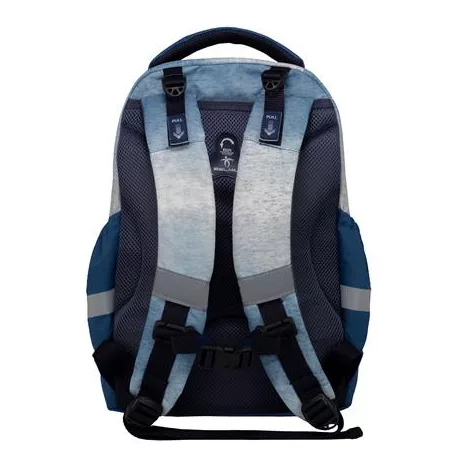 BELMIL Iskolatáska, cipzáras, BELMIL "Leisure Plus Shine like a Star Jeans", csillag