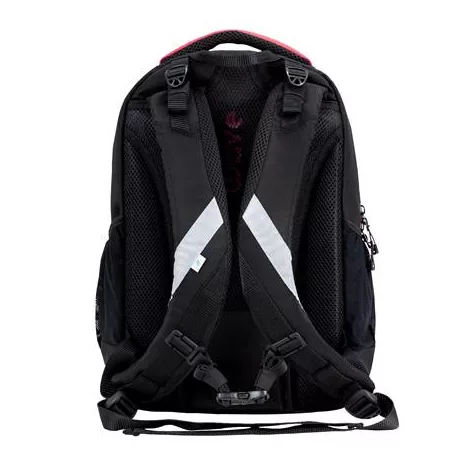 BELMIL Hátizsák, cipzáras, BELMIL "Boost Meteor", fekete-piros