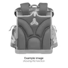 BELMIL Iskolatáska, fémcsat, BELMIL "Classy Ballerina", fekete-rózsaszín, balerina