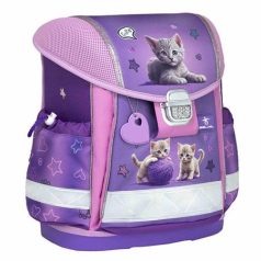   BELMIL Iskolatáska, fémcsat, BELMIL "Classy Little Kittens", cica