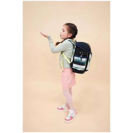 BELMIL Iskolatáska, fémcsat, BELMIL "Classy Sparkling Unicorn", unikornis