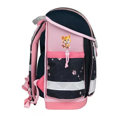 BELMIL Iskolatáska, fémcsat, BELMIL "Classy Cute Kitten", cica