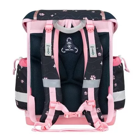 BELMIL Iskolatáska, fémcsat, BELMIL "Classy Cute Kitten", cica