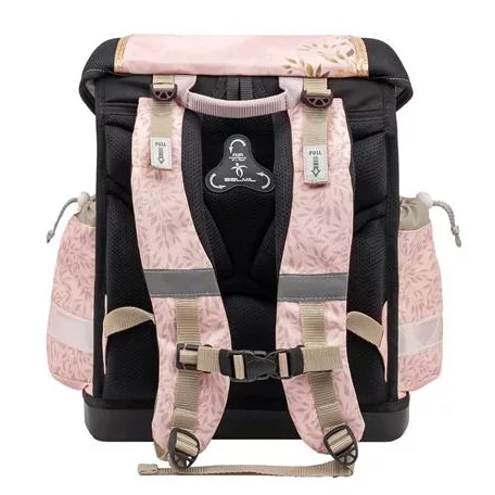 BELMIL Iskolatáska, fémcsat, BELMIL "Classy Horse Chestnut", lovacska