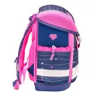 BELMIL Iskolatáska, fémcsat, BELMIL "Classy Simple Hearts", rózsaszín szív