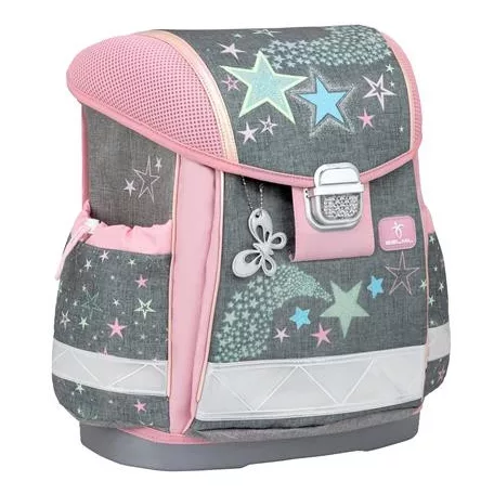 BELMIL Iskolatáska, fémcsat, BELMIL "Classy Shine Bright", csillagok