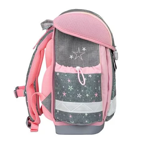 BELMIL Iskolatáska, fémcsat, BELMIL "Classy Shine Bright", csillagok