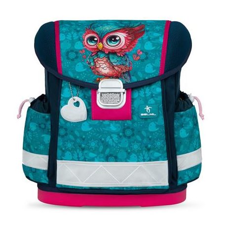 BELMIL Iskolatáska, fémcsat, BELMIL "Classy Cute Owl", bagoly