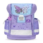 BELMIL Iskolatáska, fémcsat, BELMIL "Classy Purple Blue Butterfly", pillangó
