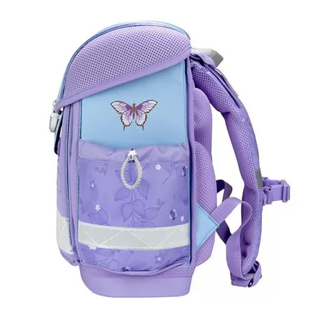 BELMIL Iskolatáska, fémcsat, BELMIL "Classy Purple Blue Butterfly", pillangó