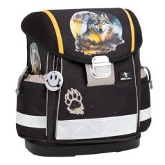   BELMIL Iskolatáska, fémcsat, BELMIL "Classy Moonless Night", farkas