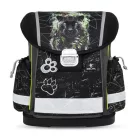 BELMIL Iskolatáska, fémcsat, BELMIL "Classy Black Panther", fekete párduc