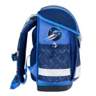 BELMIL Iskolatáska, fémcsat, BELMIL "Classy Navy Blue Tech", robot