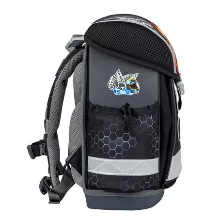 BELMIL Iskolatáska, fémcsat, BELMIL "Classy Race it", versenyautó