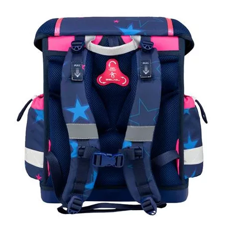 BELMIL Iskolatáska, fémcsat, BELMIL "Classy Sparkling Star", csillagok