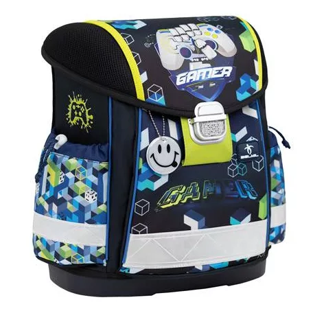 BELMIL Iskolatáska, fémcsat, BELMIL "Classy Pixel Cube Game", pixel