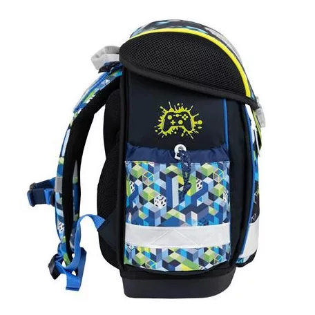 BELMIL Iskolatáska, fémcsat, BELMIL "Classy Pixel Cube Game", pixel