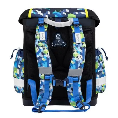 BELMIL Iskolatáska, fémcsat, BELMIL "Classy Pixel Cube Game", pixel