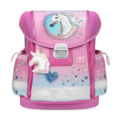   BELMIL Iskolatáska, fémcsat, BELMIL "Classy Dream Hooves", lovacska