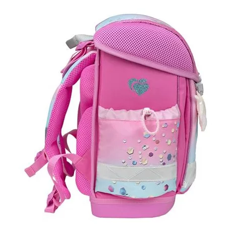 BELMIL Iskolatáska, fémcsat, BELMIL "Classy Dream Hooves", lovacska