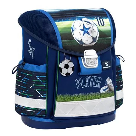 BELMIL Iskolatáska, fémcsat, BELMIL "Classy Player", foci