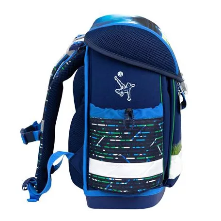 BELMIL Iskolatáska, fémcsat, BELMIL "Classy Player", foci