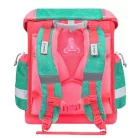 BELMIL Iskolatáska, fémcsat, BELMIL "Classy Cute sloth", zöld-rózsaszín, lajhár