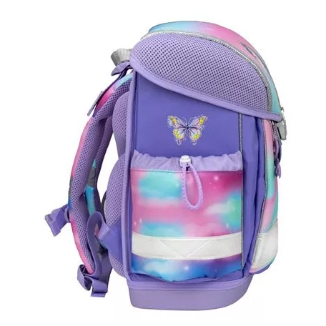 BELMIL Iskolatáska, fémcsat, BELMIL "Classy Heart of the Rainbow", unikornis