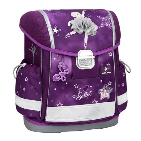 BELMIL Iskolatáska, fémcsat, BELMIL "Classy Prima Star", balerina