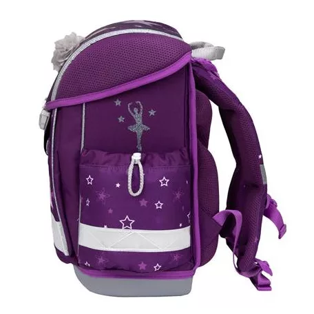 BELMIL Iskolatáska, fémcsat, BELMIL "Classy Prima Star", balerina