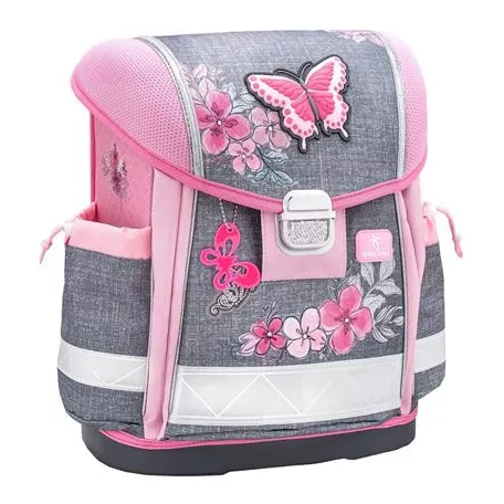 BELMIL Iskolatáska, fémcsat, BELMIL "Classy Elegant", pillangó
