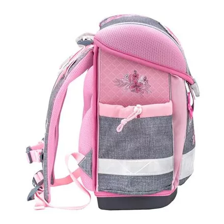 BELMIL Iskolatáska, fémcsat, BELMIL "Classy Elegant", pillangó