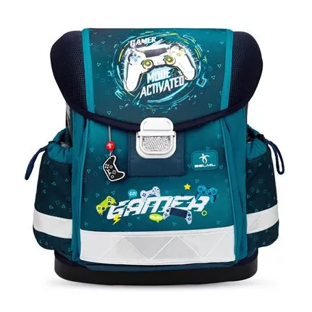 BELMIL Iskolatáska, fémcsat, BELMIL "Classy Game Zone", kontroller