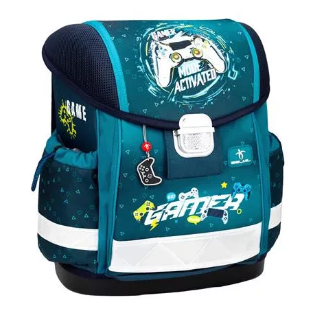 BELMIL Iskolatáska, fémcsat, BELMIL "Classy Game Zone", kontroller