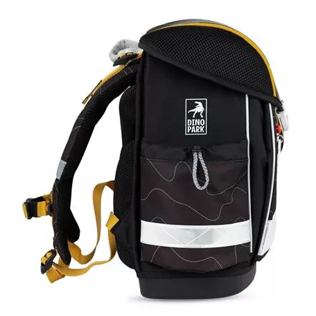 BELMIL Iskolatáska, fémcsat, BELMIL "Classy Roar Storm", T-Rex dinoszaurusz