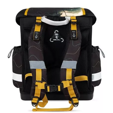 BELMIL Iskolatáska, fémcsat, BELMIL "Classy Roar Storm", T-Rex dinoszaurusz