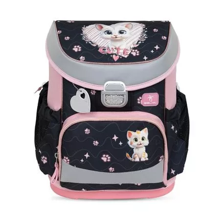 BELMIL Iskolatáska, fémcsat, BELMIL "Mini-Fit Cute Kitten", cica