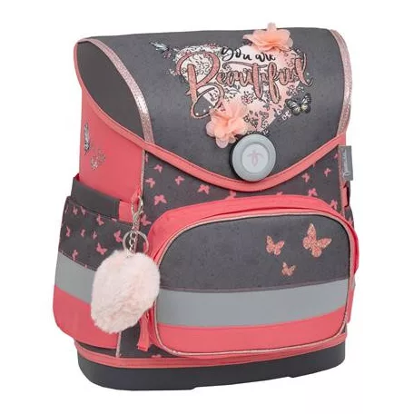 BELMIL Iskolatáska, mágneszárral, BELMIL "Compact Bloomy Blossom", virág