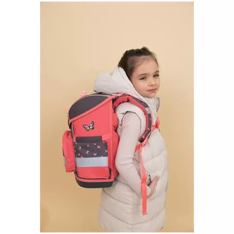 BELMIL Iskolatáska, mágneszárral, BELMIL "Compact Bloomy Blossom", virág