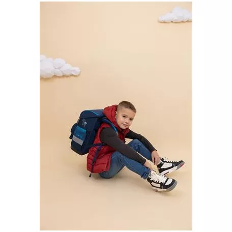 BELMIL Iskolatáska, mágneszárral, BELMIL "Compact Footballers", foci