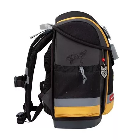 BELMIL Iskolatáska, mágneszárral, BELMIL "Classy Plus Wolves Sand", farkas