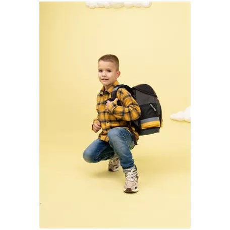 BELMIL Iskolatáska, mágneszárral, BELMIL "Classy Plus Wolves Sand", farkas