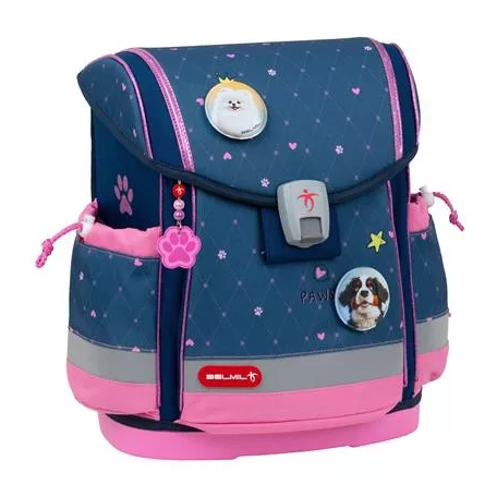 BELMIL Iskolatáska, mágneszárral BELMIL "Classy Plus Hearts", szivecske