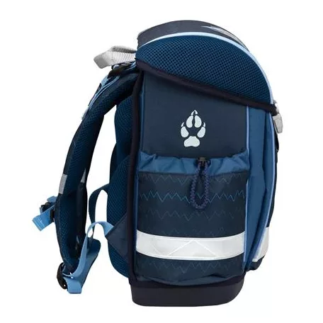 BELMIL Iskolatáska, fémcsat, BELMIL "Classy Northern Alpha", farkas