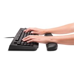   KENSINGTON Csuklótámasz billentyűzethez, géltöltésű, gaming billentyűzethez, KENSINGTON "ErgoSoft™", fekete