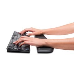   KENSINGTON Csuklótámasz billentyűzethez, géltöltésű, alacsony profil, KENSINGTON "ErgoSoft™", fekete