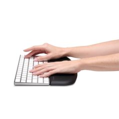   KENSINGTON Csuklótámasz billentyűzethez, géltöltésű, alacsony profil, kisméretű, KENSINGTON "ErgoSoft™", fekete