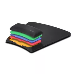   KENSINGTON Egéralátét csuklótámasszal, géltöltésű, KENSINGTON "SmartFit", fekete